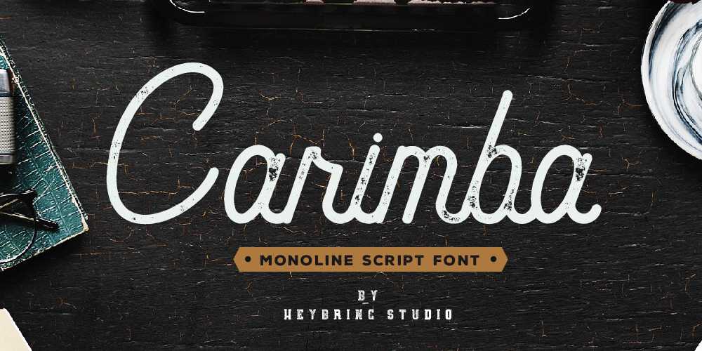 Carimba Script Font