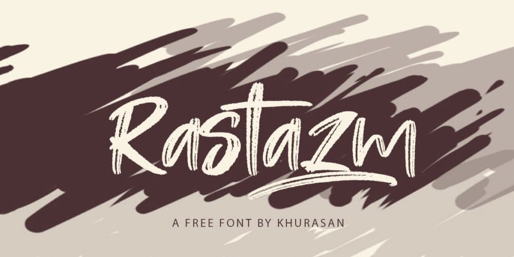 Free Rastazm Script Font