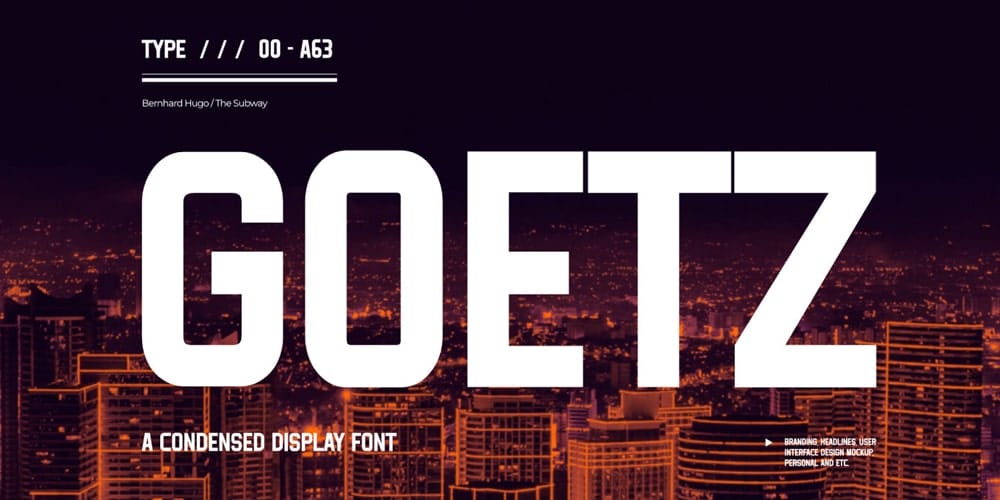 Goetz Font