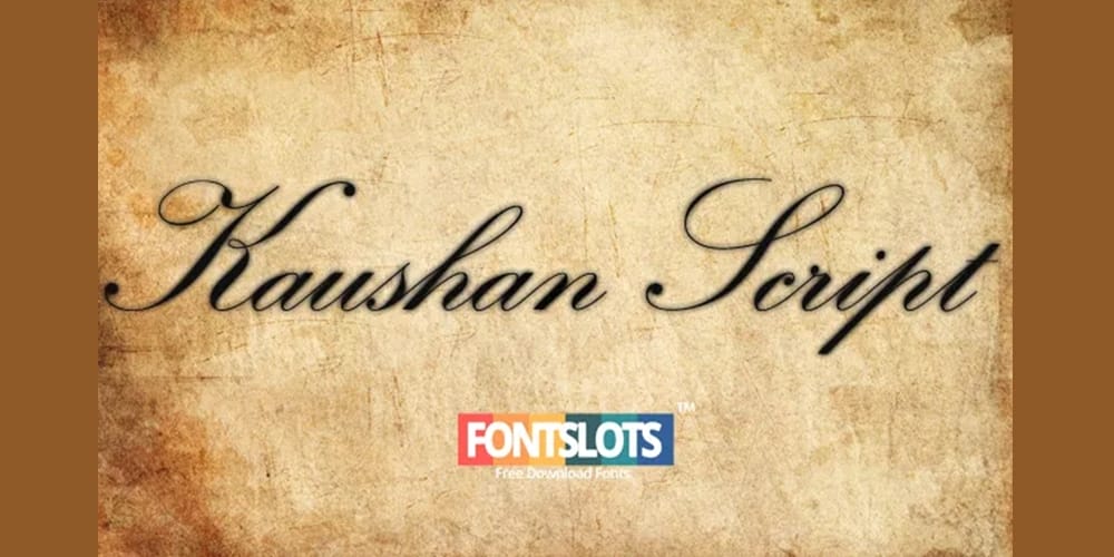 Kaushan Script Font