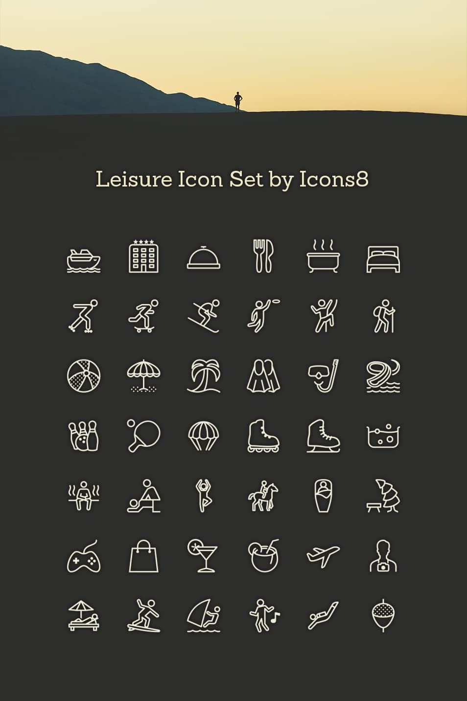 Leisure Icon Set