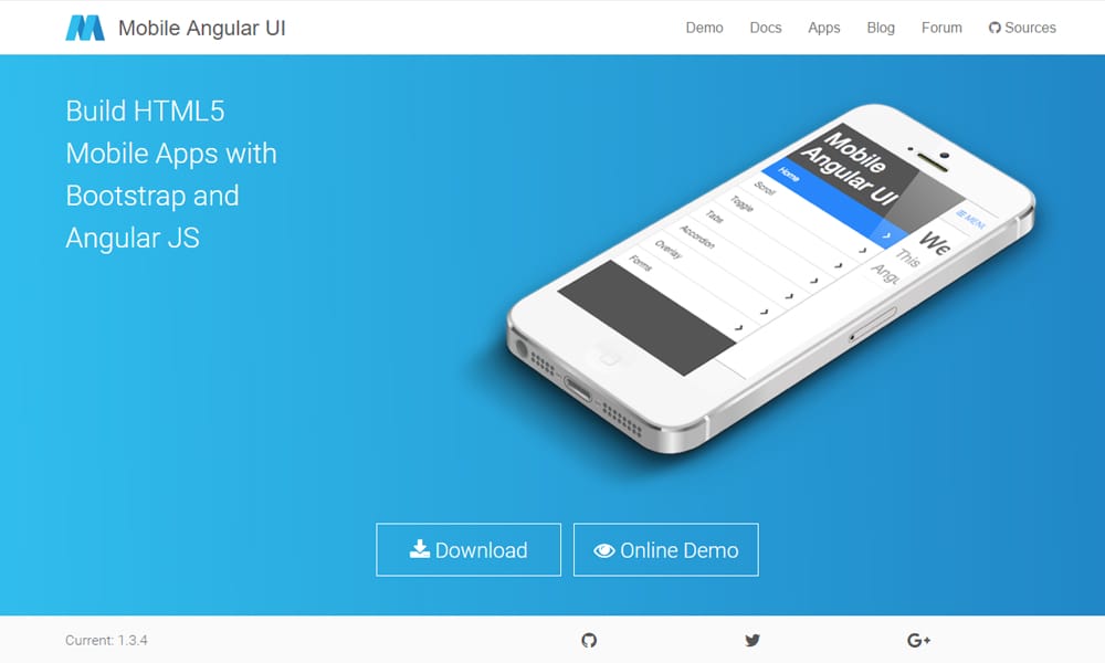 Mobile Angular UI