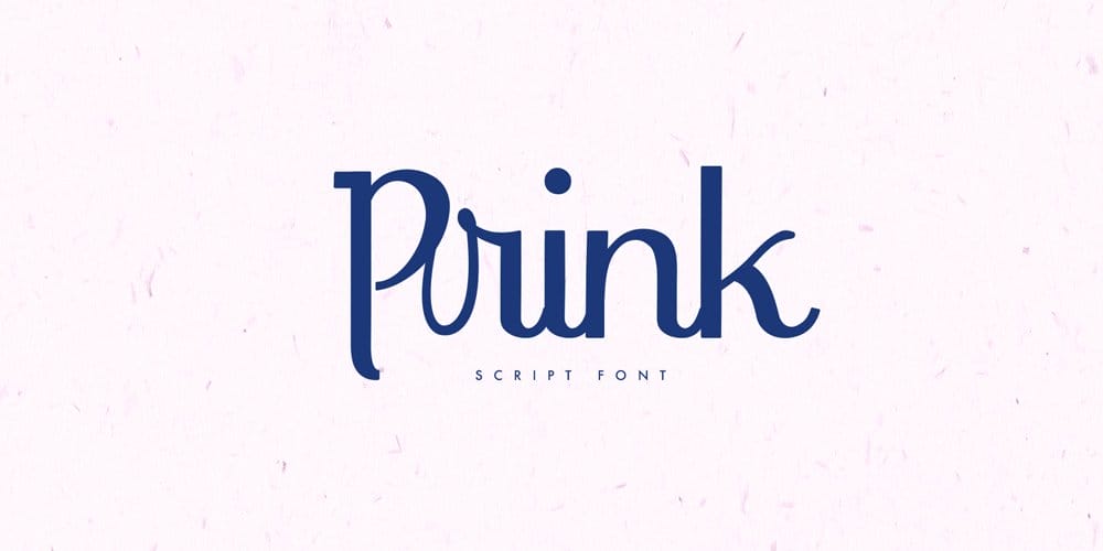 Prink Script Typeface
