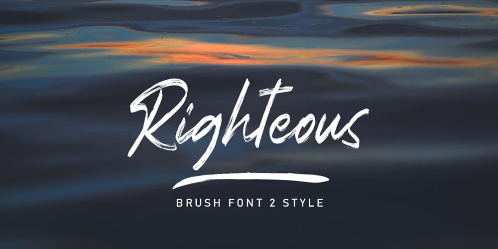 Righteous Hand Drawn Script Font