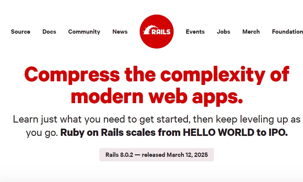 Ruby on Rails