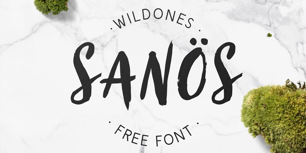 Sanos Brush Script Font
