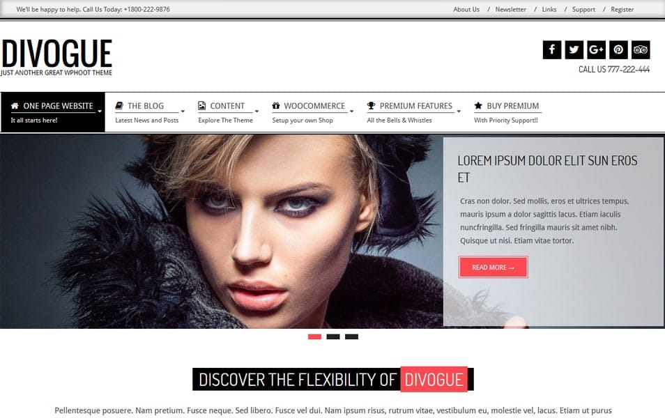 Divogue Responsive WordPress Theme
