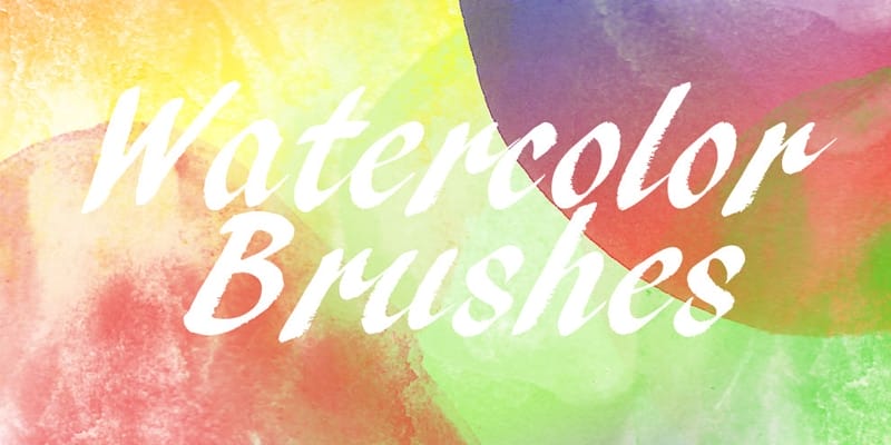 photoshop brushes watercolor