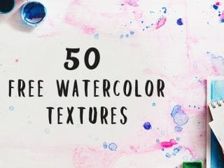 Free Watercolor Elements for Designers