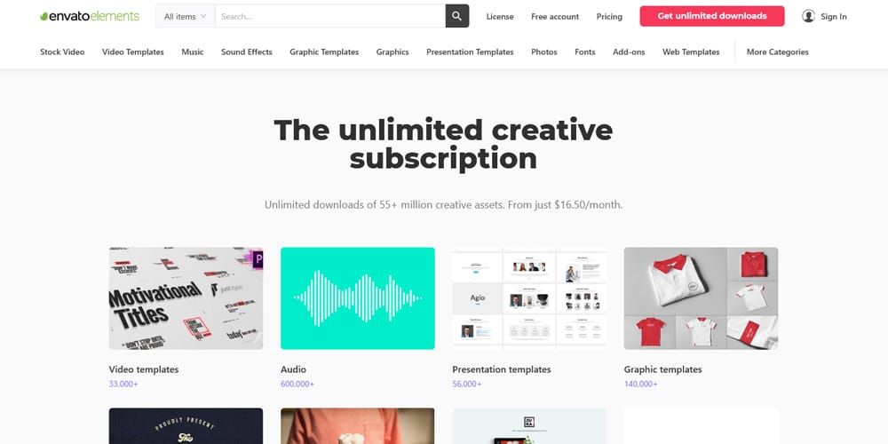 Best Sites to find Great Design Deals and Resources 18 Envato Elements