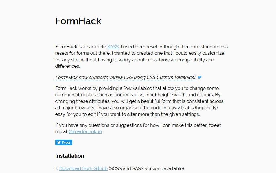 FormHack