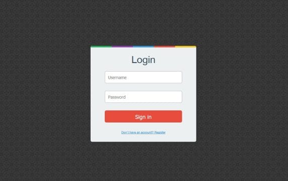 50+ Free HTML5 And CSS3 Login Forms » CSS Author