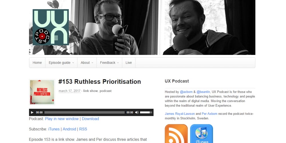 Best UI/UX Design Podcasts 31 UX Podcast