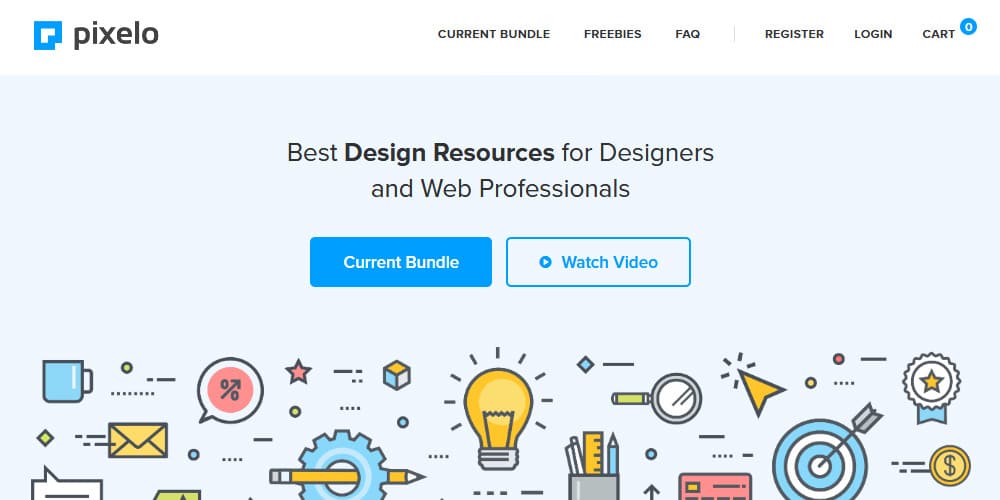 Best Sites to find Great Design Deals and Resources 3 pixelo