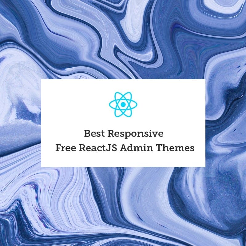 20+ Best Free Responsive ReactJS Admin Themes 2023