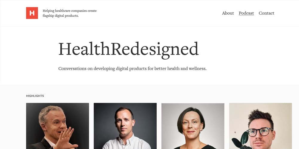 Best UI/UX Design Podcasts 65 HealthRedesigned