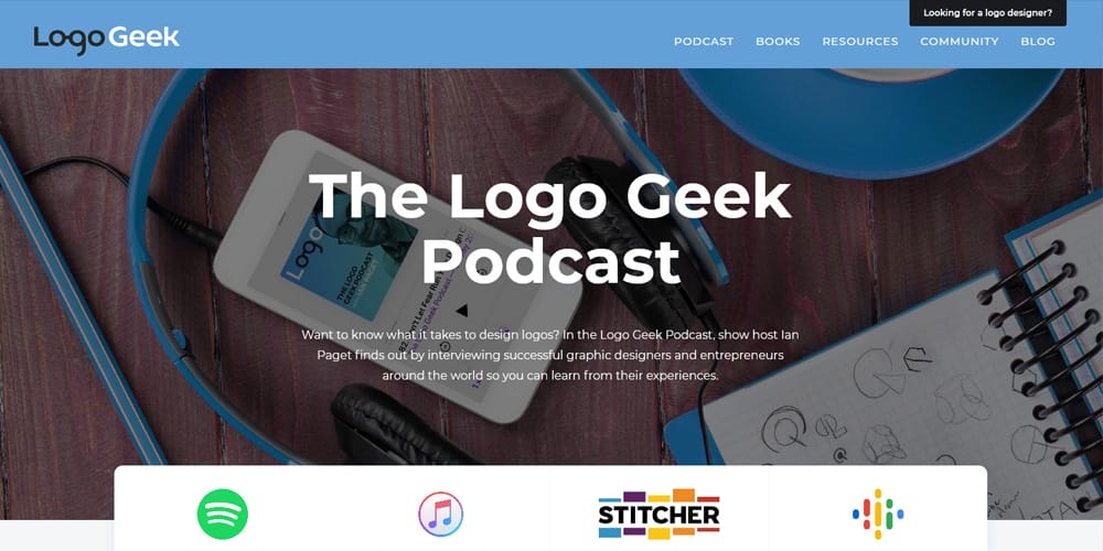 Best UI/UX Design Podcasts 13 Logo Geek