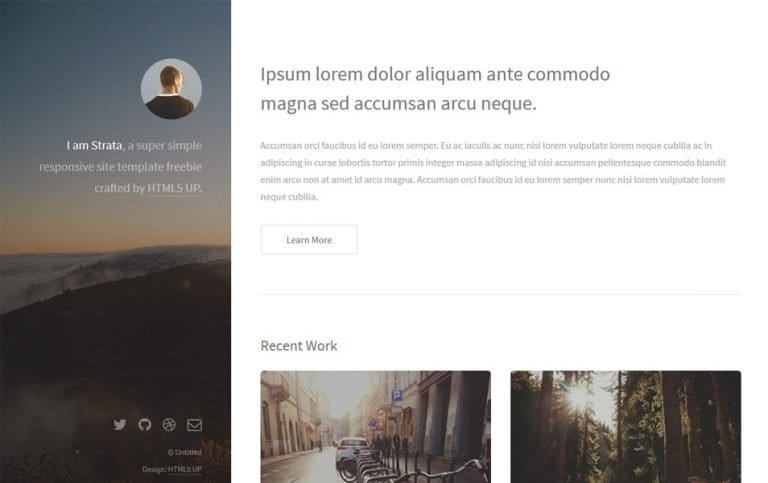 500+ Best Free Responsive HTML5 CSS3 Website Templates