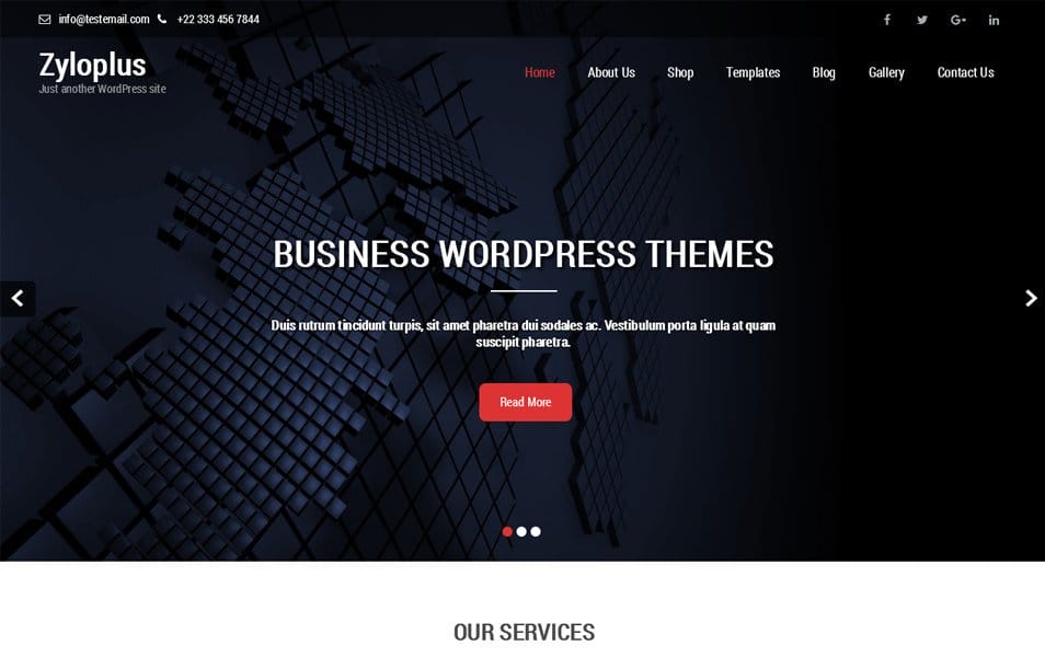 Zyloplus Responsive WordPress Theme