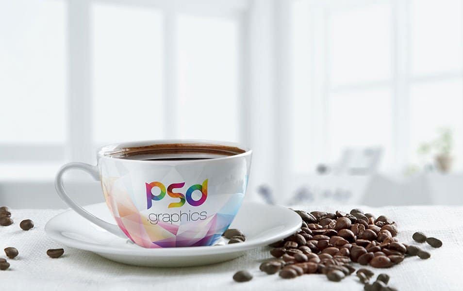 Coffee Cup Mockup Free PSD