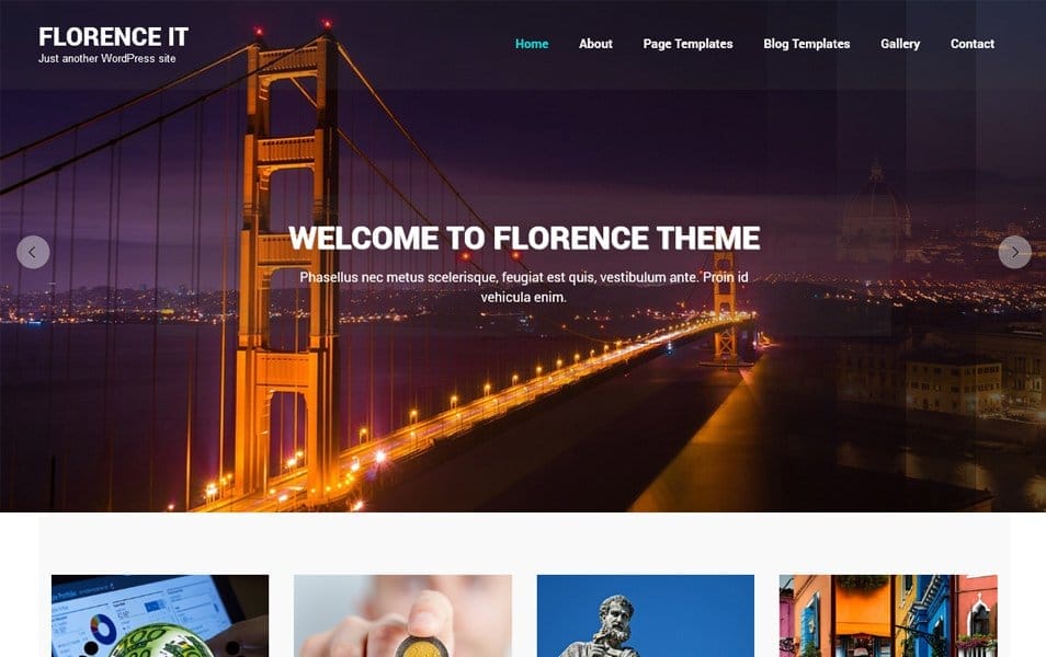 Florence IT Responsive WordPress Theme