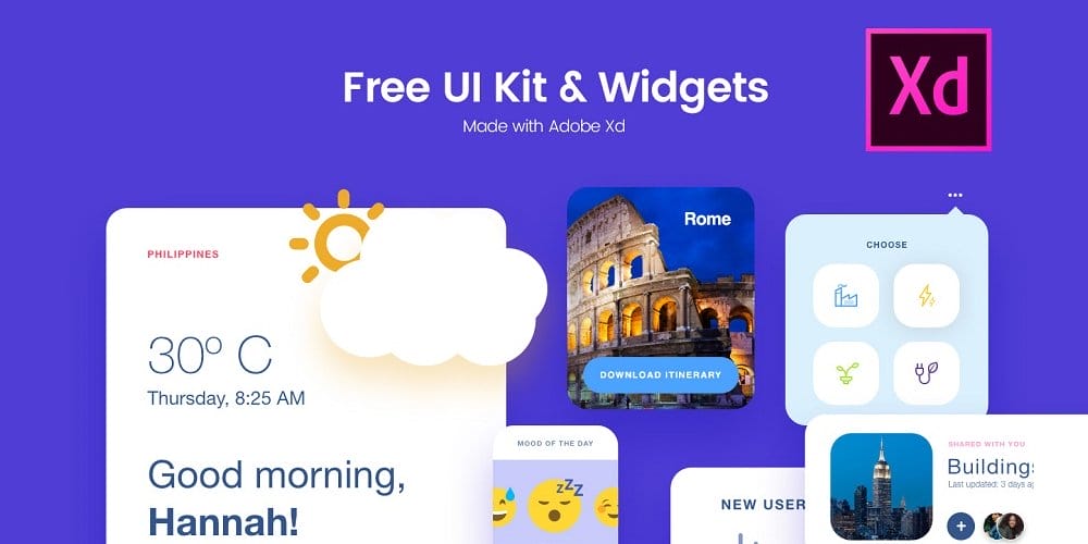 Free UI Kit and Widgets