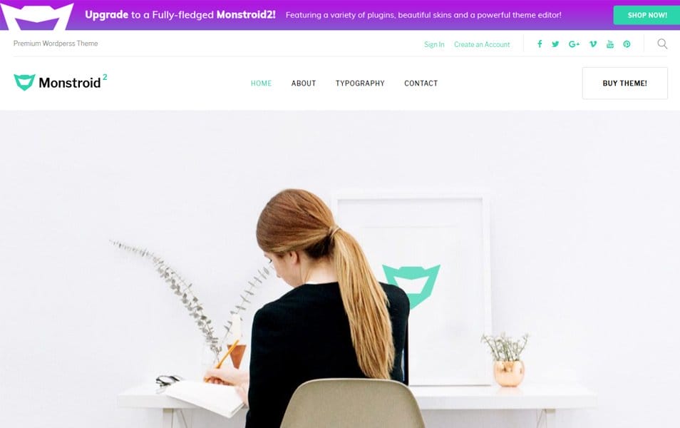Monstroid2 Lite Responsive WordPress Theme