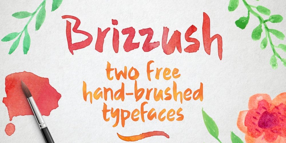 Brizzush Typeface