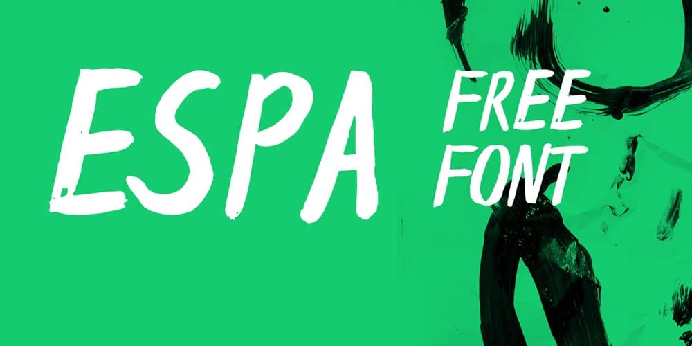 Espa Brush Font 