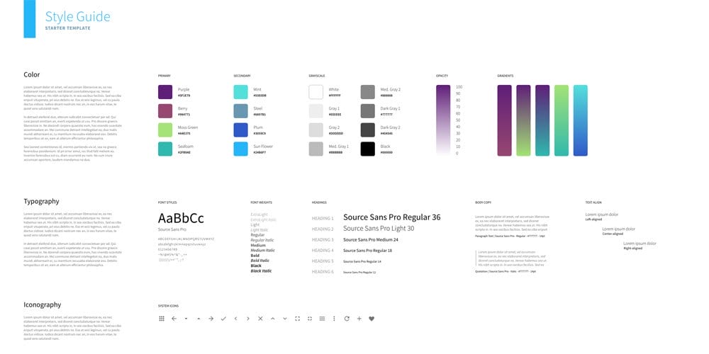 Free-Adobe-Xd-Styleguide