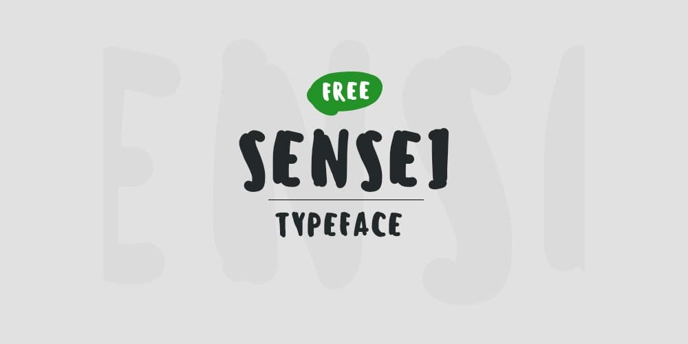 Sensei font
