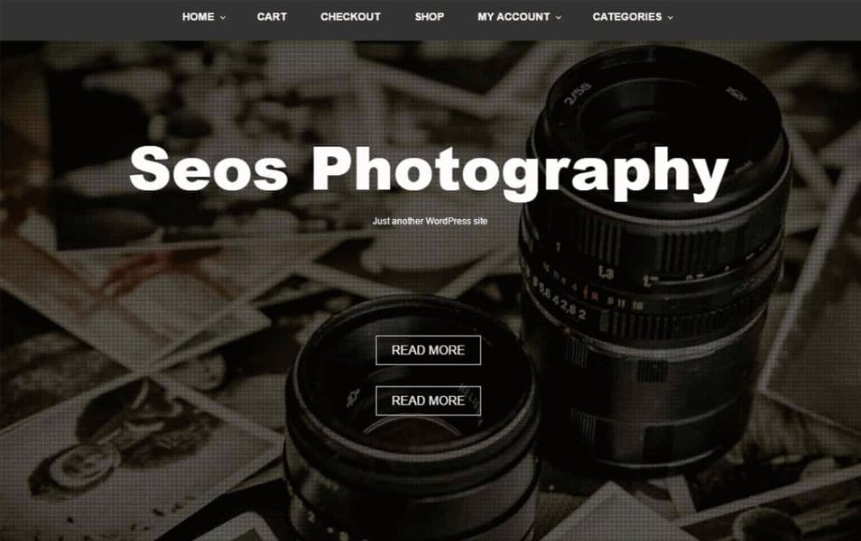Seos Photography Responsive WordPress Theme