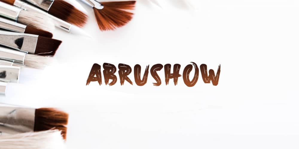 Abrushow Font