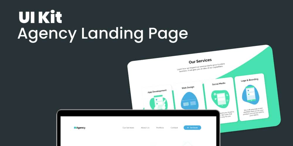 Agency Landing Page UI