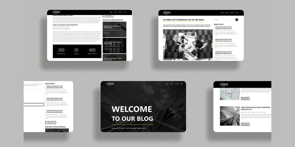 Blog Website Template