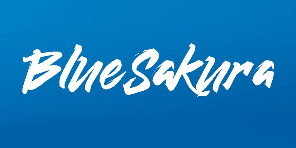 BlueSakura Typeface