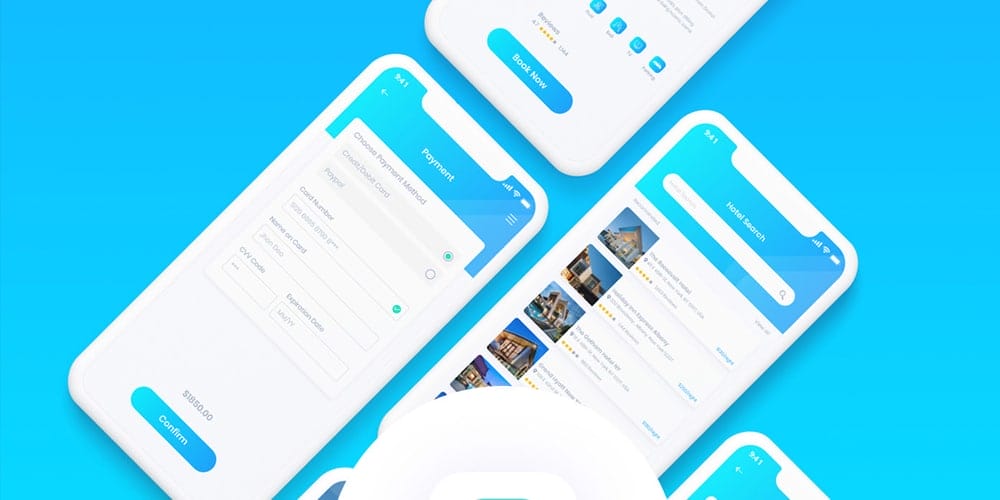 Bokify Hotel Booking App UI Kit