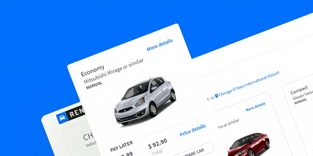 Car rental template
