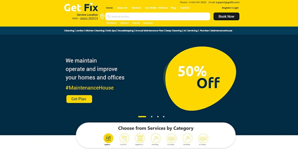 Cleaning Service Web Template