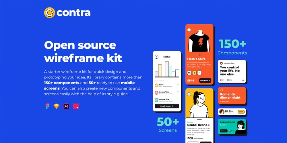 Contra Wireframe Kit