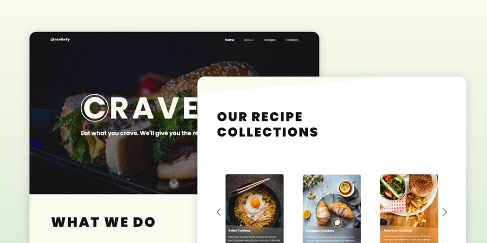 CravEaty Web Template