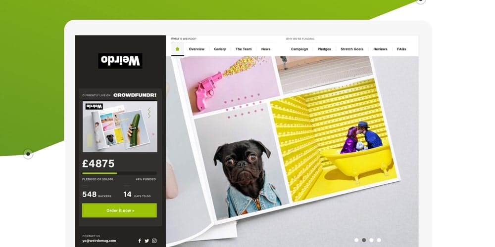 Crowdfund Companion UI Kit for Adobe XD