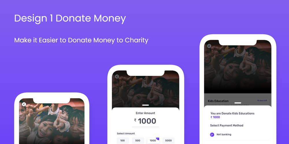 Donate App UI KIT