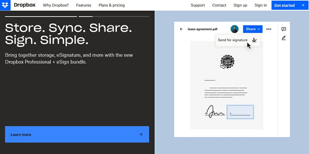 Version control Softwares for Designers 13 Dropbox
