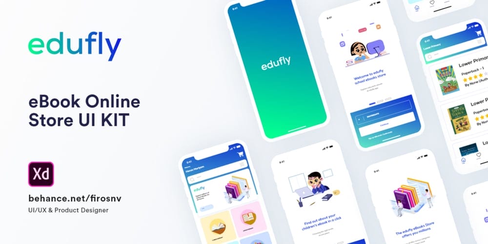 dufly-eBook-Store-App-UI-Kit