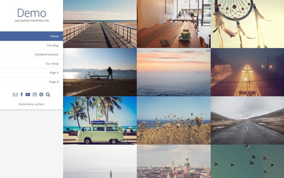 25+ Best Free Masonry Grid Style WordPress Themes 2022 24 Electa