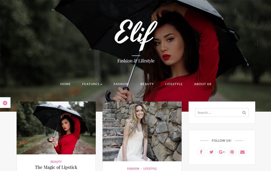 Elif lite Responsive WordPress Theme