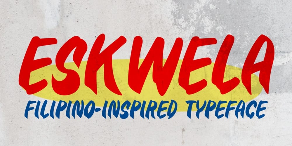 Eskwela Brush Script Font