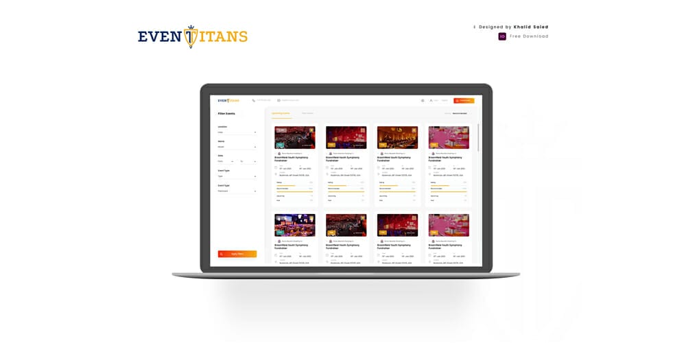 Event Management Dashboard