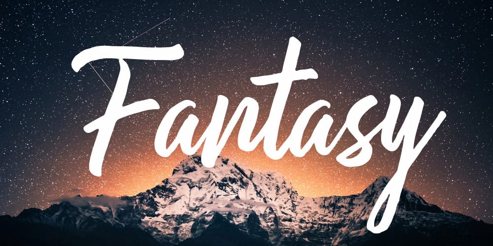 Fantasy Brush Font